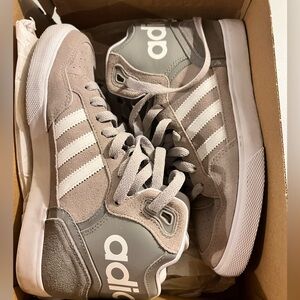 adidas extaball high top shoes with original box